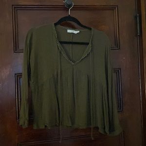 Lush Green long sleeve shirt